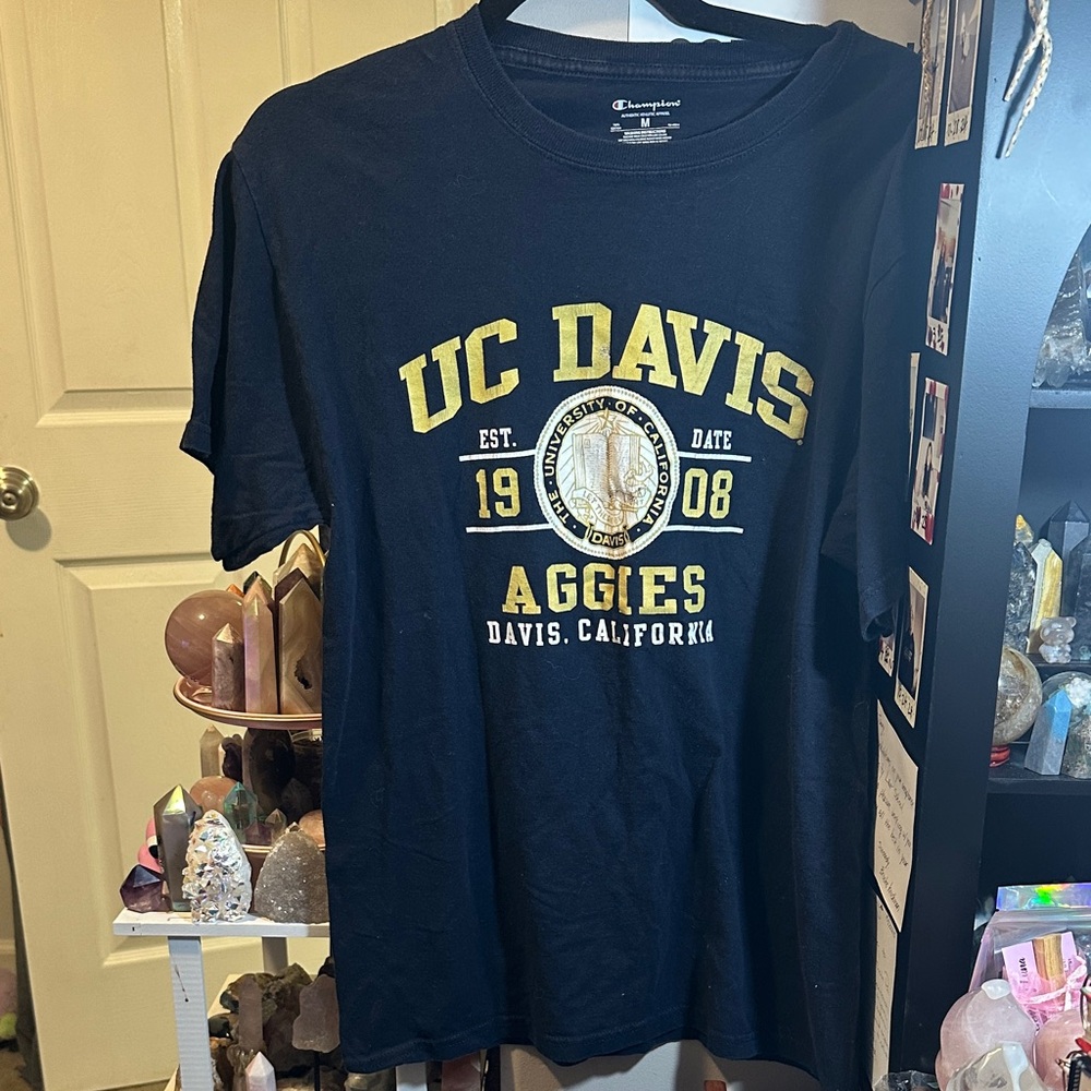 Champion UC Davis Aggies Black Tee